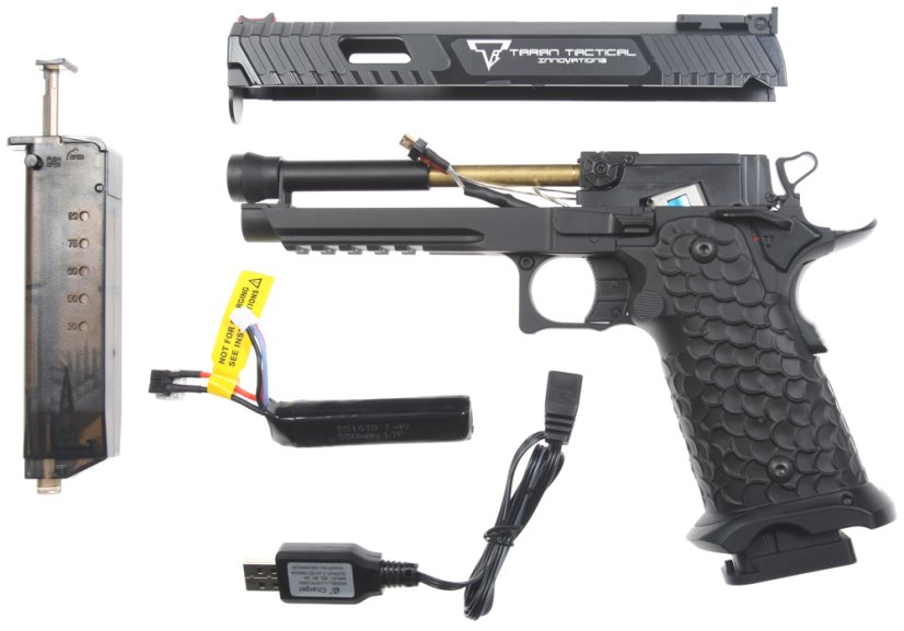 TTI JW3 Combat Master AEP, mosfet, Black, Cyma, CM.138
