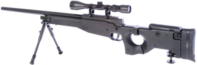 L96-08D, black, bipod, scope, Upgrade version, Well, MB08D