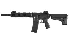 M4 AR15 SilentOps 9", plastik, Charlie, czarny, Delta Armory, C06