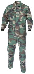 Komplette US-BDU-Uniform, Wald, S, ACM