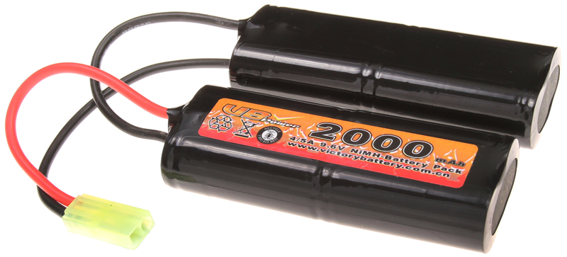 Battery, M15, M4, 9.6V, 2000mAh, VB Power