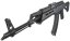 AKM Magpul PTS Zhukov, short, solid stock, nylon, Black, Cyma Sport, CM.680D