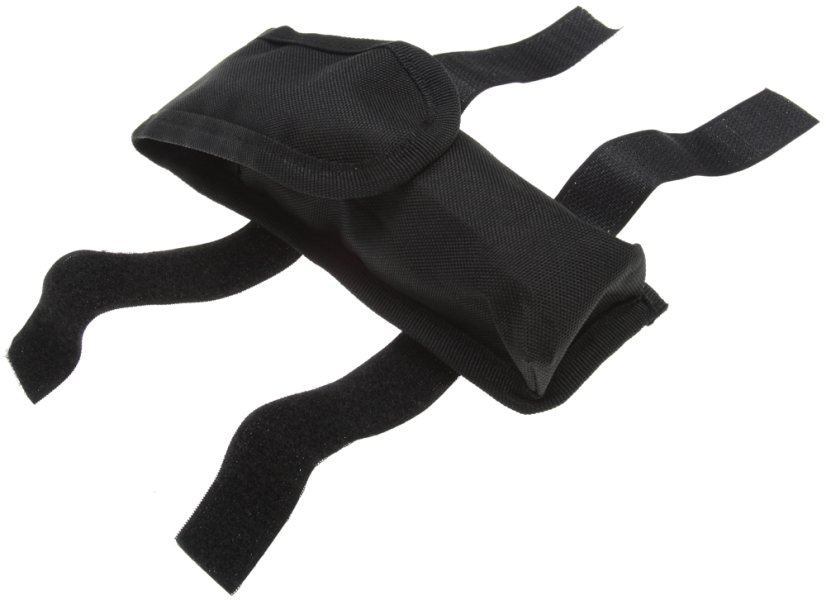 Battery pouch, black, ACM