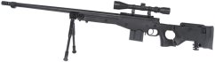 L96 AWS3, black, bipod, scope, Upgrade version, Well, MB4403D