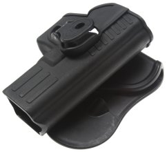 Pistol holster IMI, DX, Glock, black, ACM