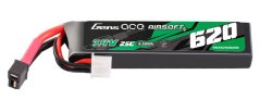Battery Li-Po 7.4V, 620 mAh, 25C, AEP, Gens Ace