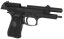 Beretta M92F, GBB, CO2, case, Well, G195