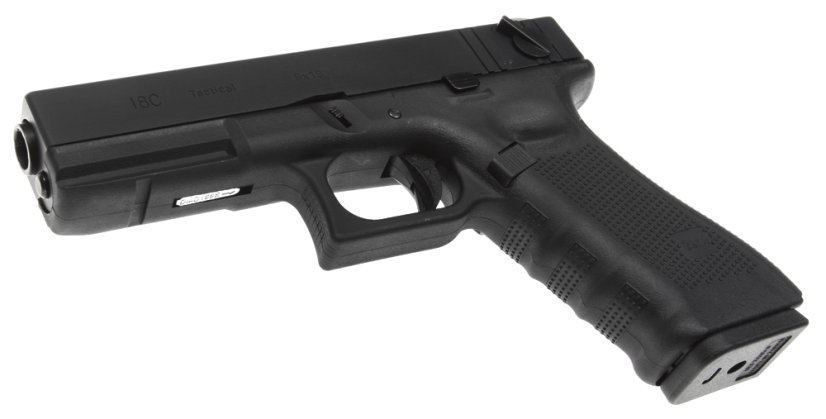 Glock 18C, cadre 4e génération, noir, GBB, WE