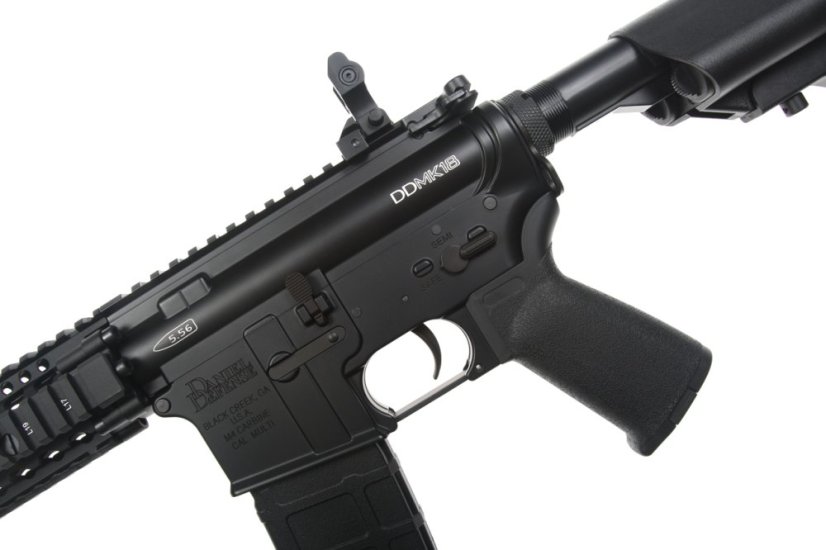 EMG Daniel Defense MK18 RII, 10,3 inch, negro, Cyma Platinum, CM.105