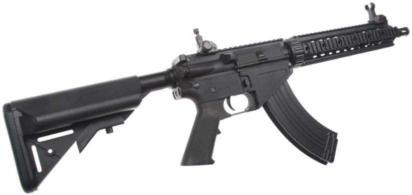 AR-47 RAS, nylon, mosfet, fekete, Cyma Sport, CM.650A