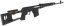 Dragunov SVD, rugós változat, fekete, Koer, 555-A
