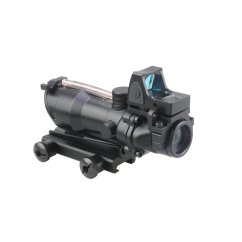 Riflescope 4x32 ACOG, red fiber, RMR Red dot sight, T-Eagle