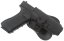 Pistol holster IMI, DX, Glock, black, ACM