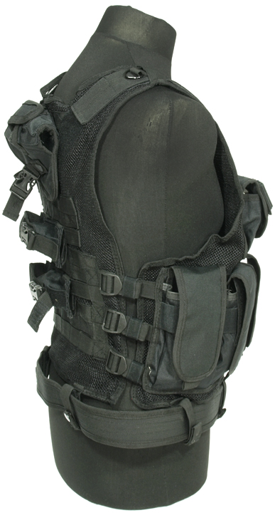 Universal tactical vest, black, ACM
