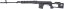 Dragunov SVD, spring ver. 2015, black, A&K