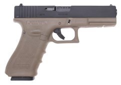 Glock 18C, cadre 4e génération, TAN, GBB, WE
