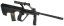 Steyr AUG A1 Military, fekete, Snow Wolf, SW-020A