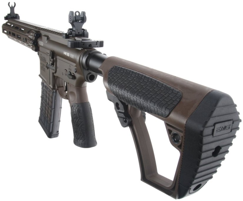 EMG Daniel Defense DD4 MK18, RIII 9.5 Inch, GBBR, Brown, Cyma CGS, DD.1103 BR