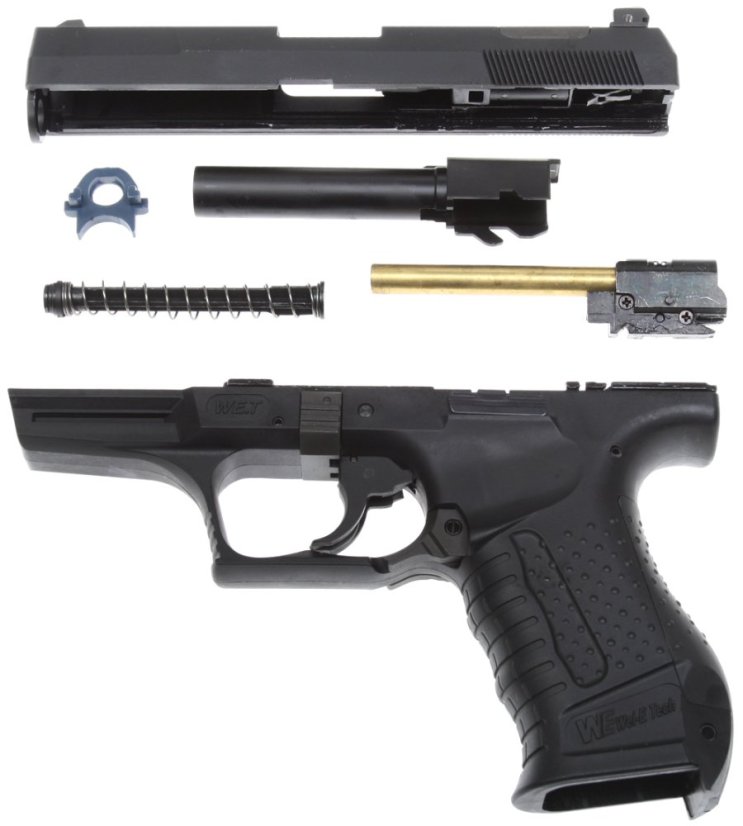 Walther P99, God of War, noir, GBB, WE