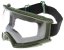 Tactical goggles Warrior, lens, OD, ACM