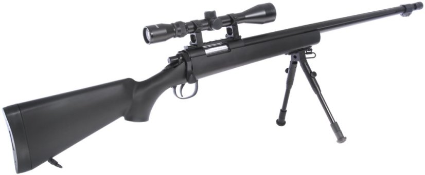 VSR-07D, black, bipod, scope, Upgrade version, Well, MB07D