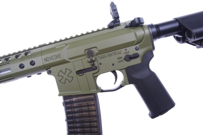 EMG Noveske N4 Gen3 Infidel, 12.5 Inch, NSR-13.5, GBBR, Bazooka Green, Cyma CGS, NOV.1203 OD