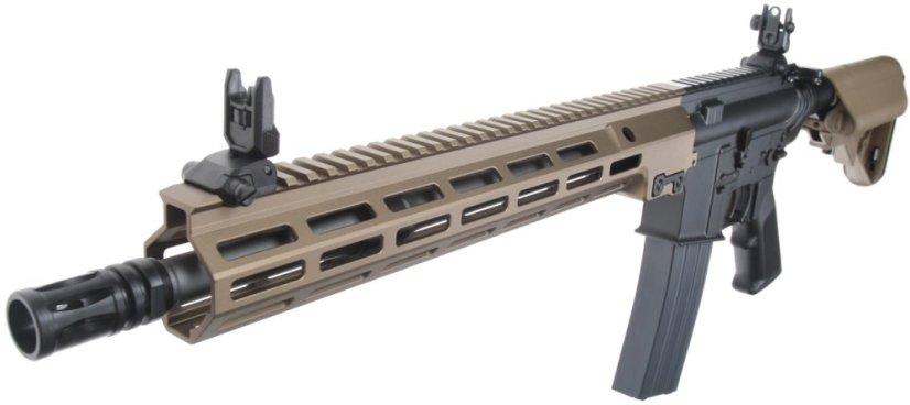 CGS M4, MK16 13.5 Inch URG-I, GBBR, Black/FDE Two Tone, Cyma CGS, CGS.003-13.5