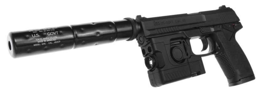 MK23 Socom set, case, GNB, Tokyo Marui