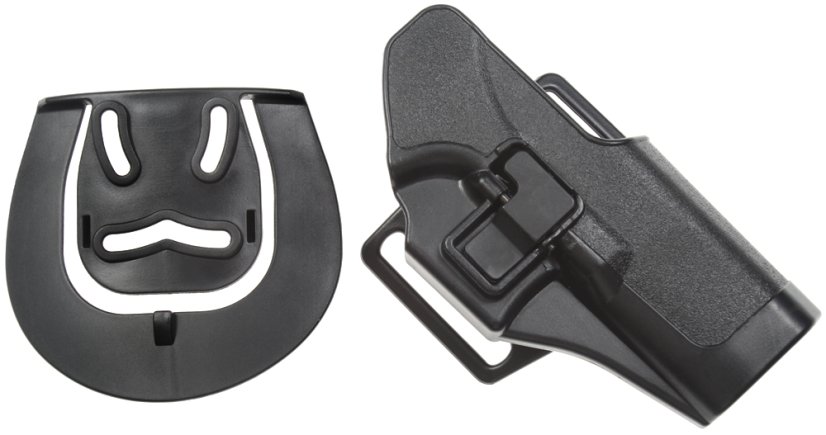 Pistol holster Fobus, Glock, black, ACM