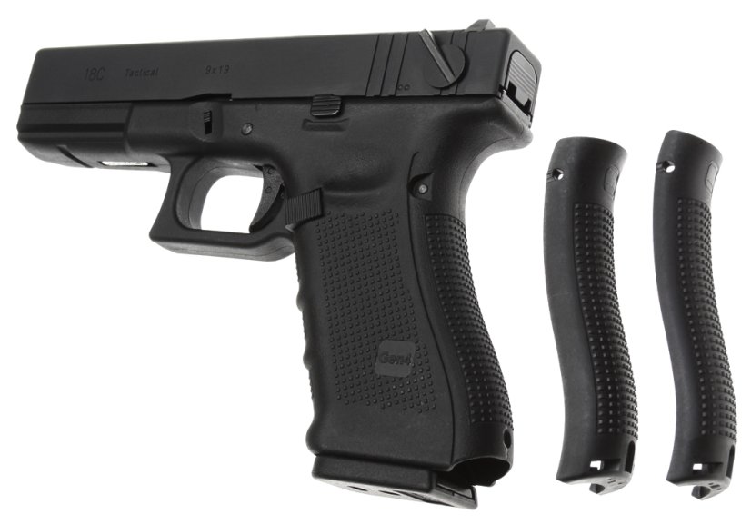 Glock 18C, cadre 4e génération, noir, GBB, WE