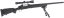 M24 Socom fekete, kétlábú állvány, távcső, Snow Wolf, SW-04 ++