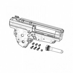 Gearbox v. 3, CNC, 8 mm, QSC, Retro ARMS