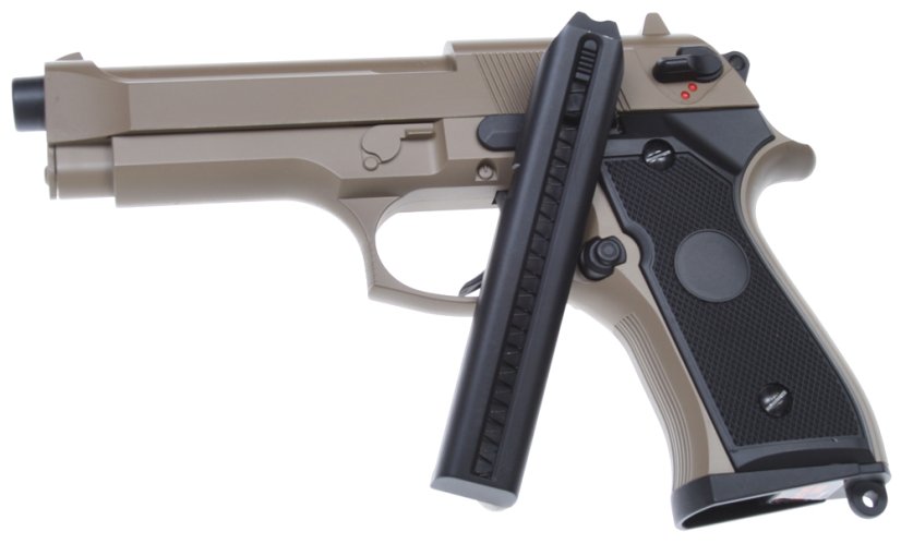 Beretta M92F AEP, TAN, Cyma, CM.126