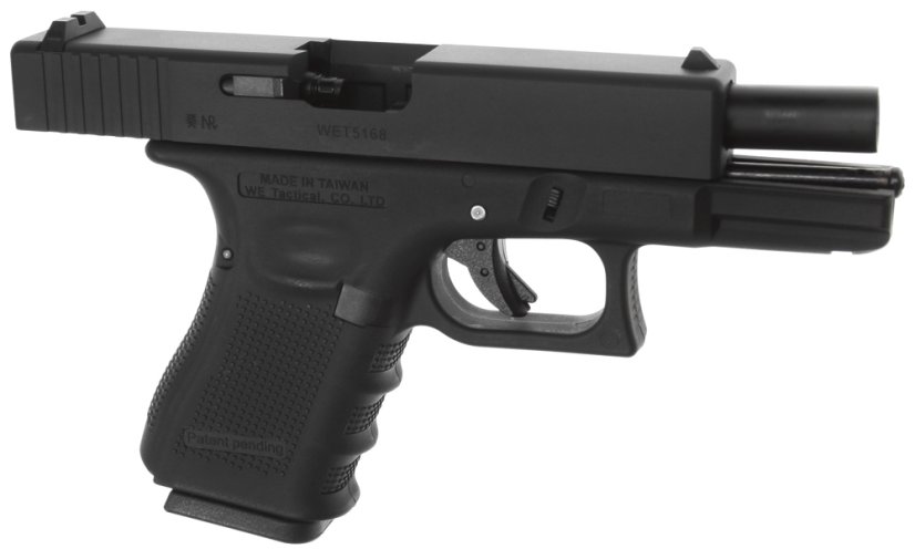 Glock 19, cadre 4e génération, noir, GBB, WE