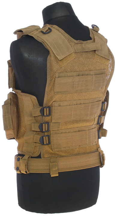 Universal tactical vest, ver. II, TAN, ACM