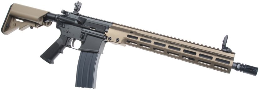 CGS M4, MK16 13.5 Inch URG-I, GBBR, Black/FDE Two Tone, Cyma CGS, CGS.003-13.5
