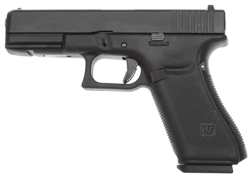 Glock 17, cadre 5e génération, noir, GBB, WE