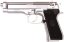 Beretta M92FS, silver, ASG