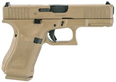 Glock 19 Gen 5 FS MOS, Cerakote TAN, GBB, Umarex