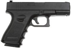 Glock 25, fém, fekete, Galaxy, A&K, G.15