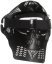 Protective mask, with lens, large, black, ACM