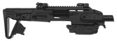 Komplet za pretvorbu, CAA RONI G1, Glock 17, 19, 18C, crna, King Arms