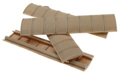 Rails cover set, XT, TAN, 4pcs, D-Boys