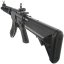 AR-47 RAS, nylon, mosfet, fekete, Cyma Sport, CM.650A