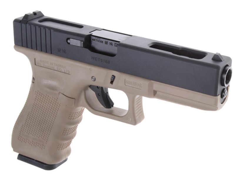 Glock 18C, cadre 4e génération, TAN, GBB, WE