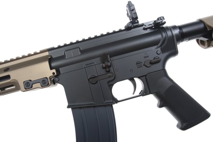 CGS M4, MK16 13.5 Inch URG-I, GBBR, Black/FDE Two Tone, Cyma CGS, CGS.003-13.5