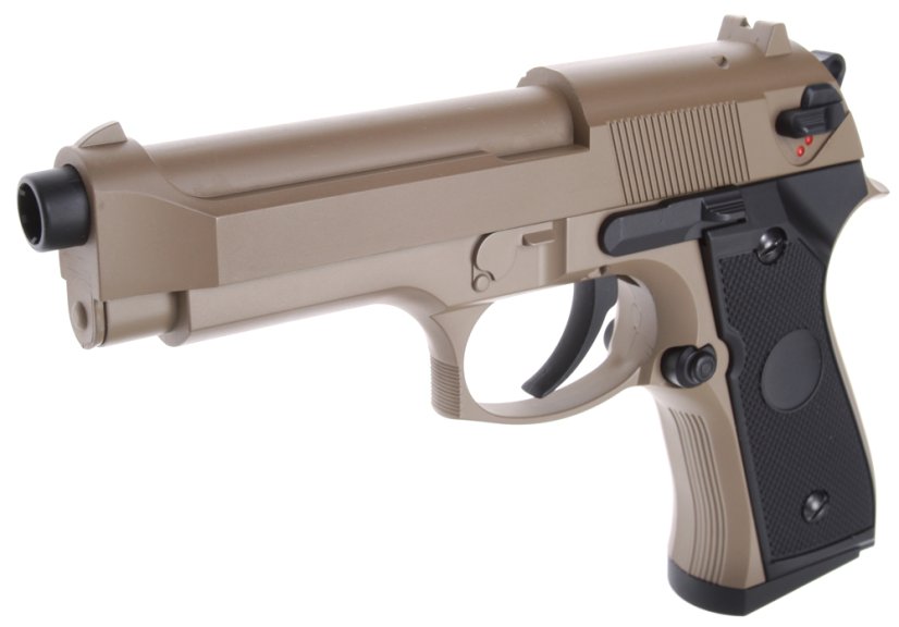 Beretta M92F AEP, TAN, Cyma, CM.126