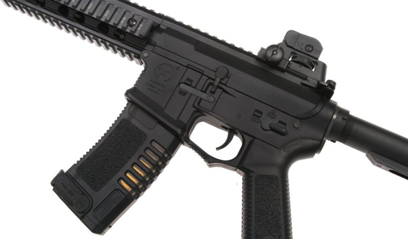 Amoeba M4 short, black, Ares, AM-008, CG-002