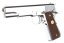 Colt Government Mark IV, Series 70, nickel finish, GBB, Tokyo Marui