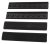 Cover set, Keymod, type A, 4pcs, black, ACM